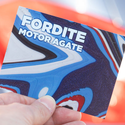 Fordite - Display Card