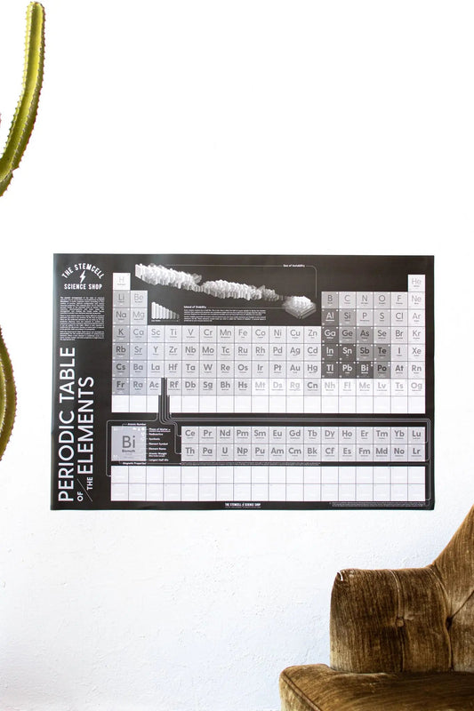 Future - Proof Periodic Table of the Elements Charts Stemcell Science Shop