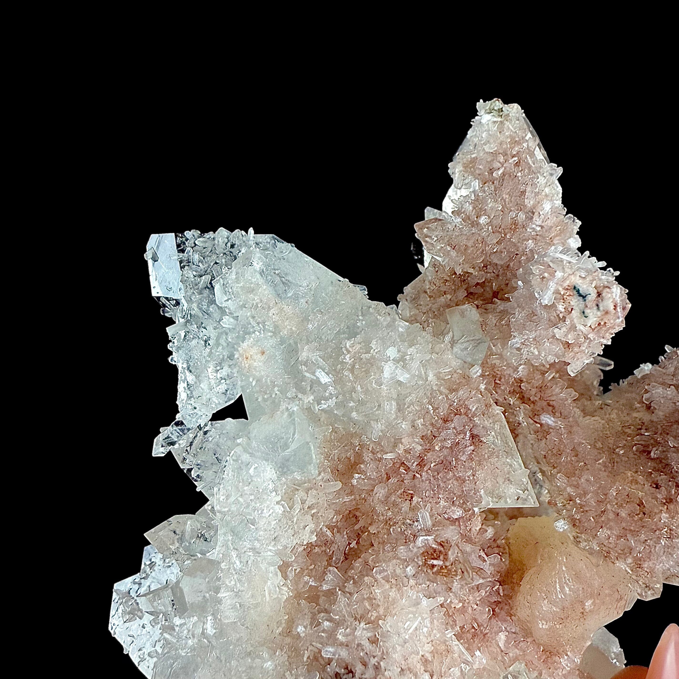 Gemmy Apophyllite and Chalcedony | High Quality Mineral | Indian Mineral | Superb Minerals | Fine Minerals | Collectors Piece