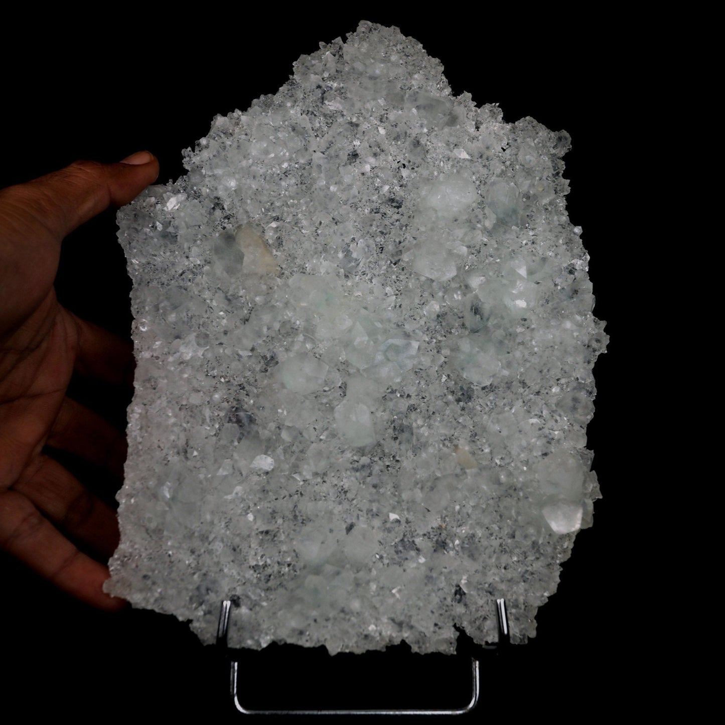 Gemmy Apophyllite Slice Natural Mineral Specimen  # B 4731