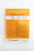 Geochimica et Cosmochimica Acta Journals, Vol. 43 (1979) All 12 issues at Stemcell Science Shop