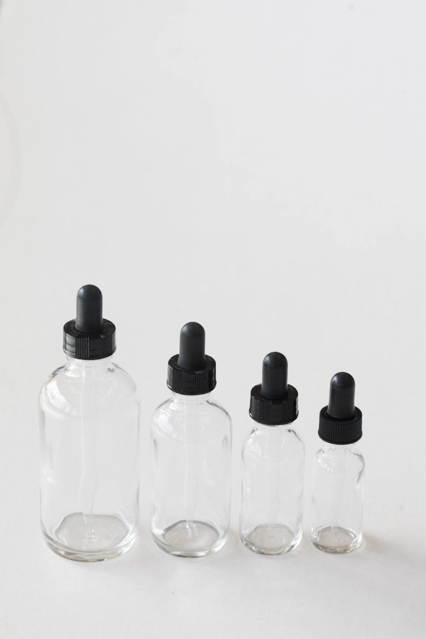 Glass Dropper Bottle - Clear Laboratory Stemcell Science Shop