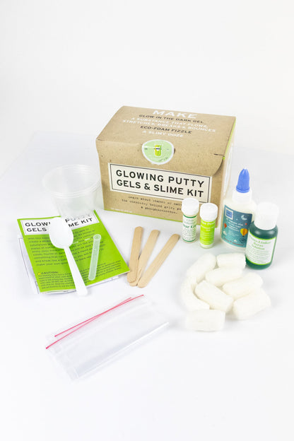 Glowing Putty Gels and Slime Kit Laboratory Stemcell Science Shop