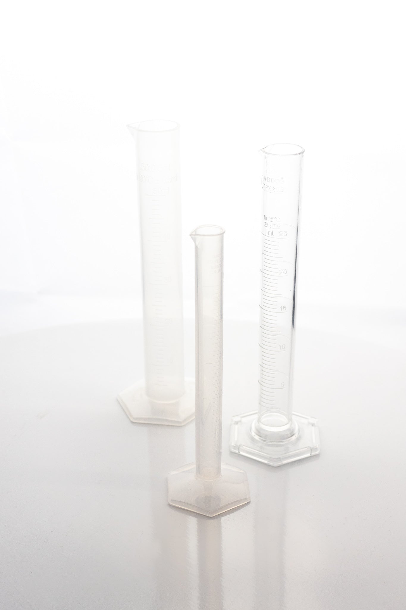 Graduated Cylinder - Plastic Laboratory Stemcell Science Shop