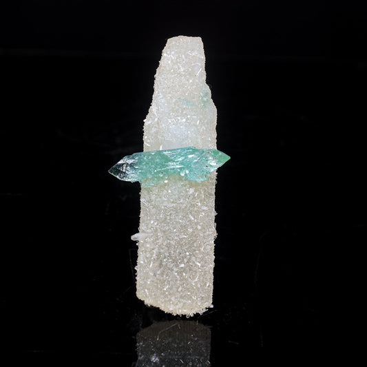 Green Apophyllite with Coated Calcite Rare Bat Formation Natural Mineral Specimen, Default Title at Stemcell Science Shop