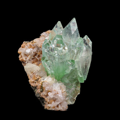 Green Apophyllite with Stilbite Natural Mineral Specimen, Default Title at Stemcell Science Shop