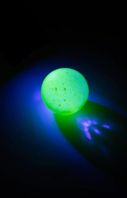 Green Uranium Glass Ball Historic Artifacts Stemcell Science Shop