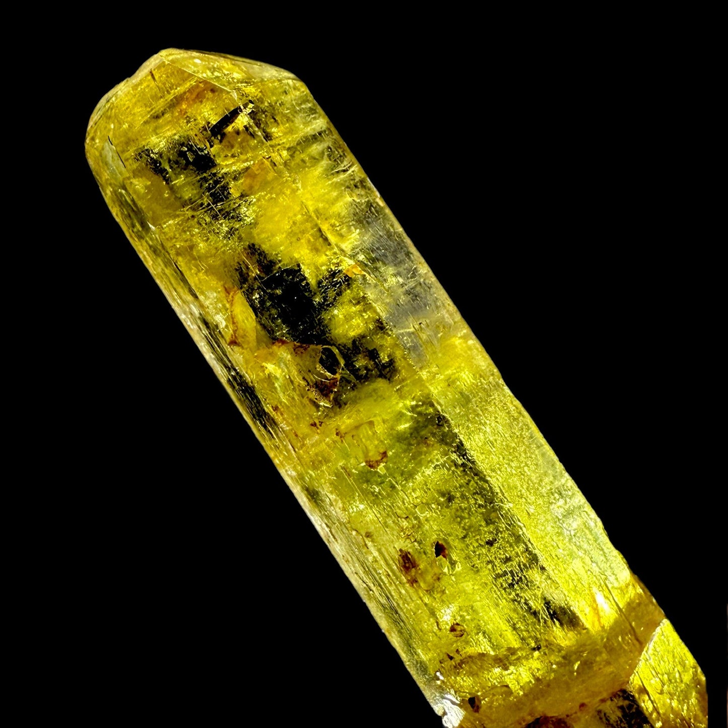 Heliodor Natural Gemstone Crystal Mineral Specimen