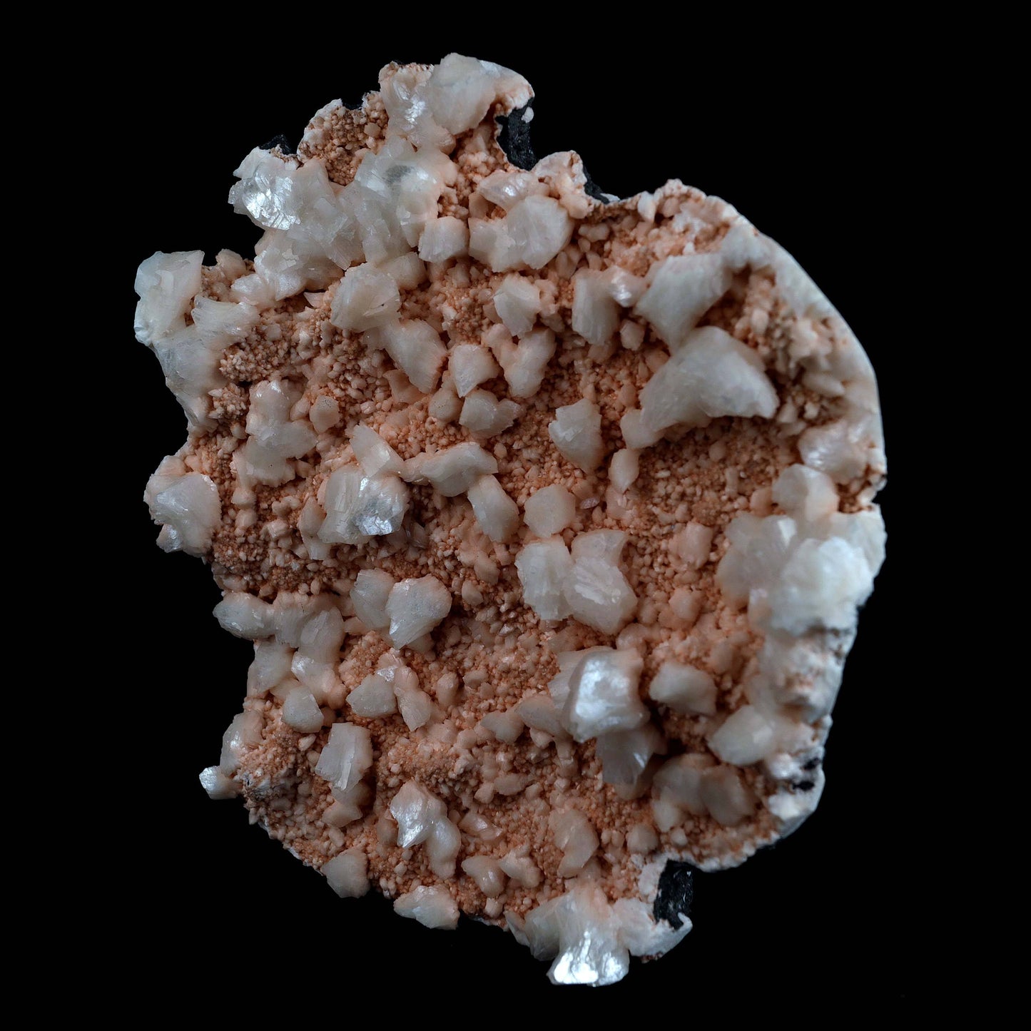 Heulandite Crystals on Brown Matrix Natural Mineral Specimen  # B 4578
