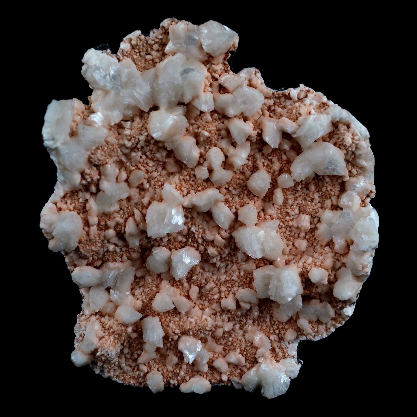 Heulandite Crystals on Brown Matrix Natural Mineral Specimen  # B 4578