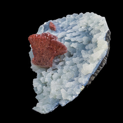 Heulandite With Chalcedony Natural Mineral Specimen # B 6979