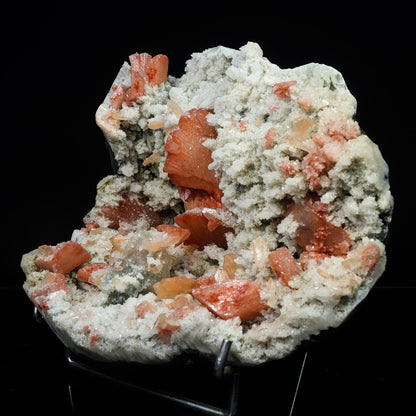 Heulandite with Chalcedony Natural Mineral Specimen #TC24-29