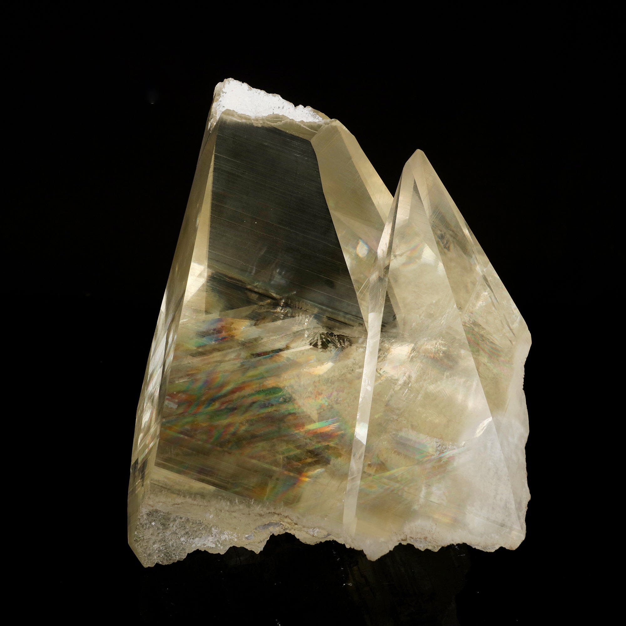 Calcite: Gemmy Huge Pyramid, Natural Mineral Specimen # B-TUC 6666