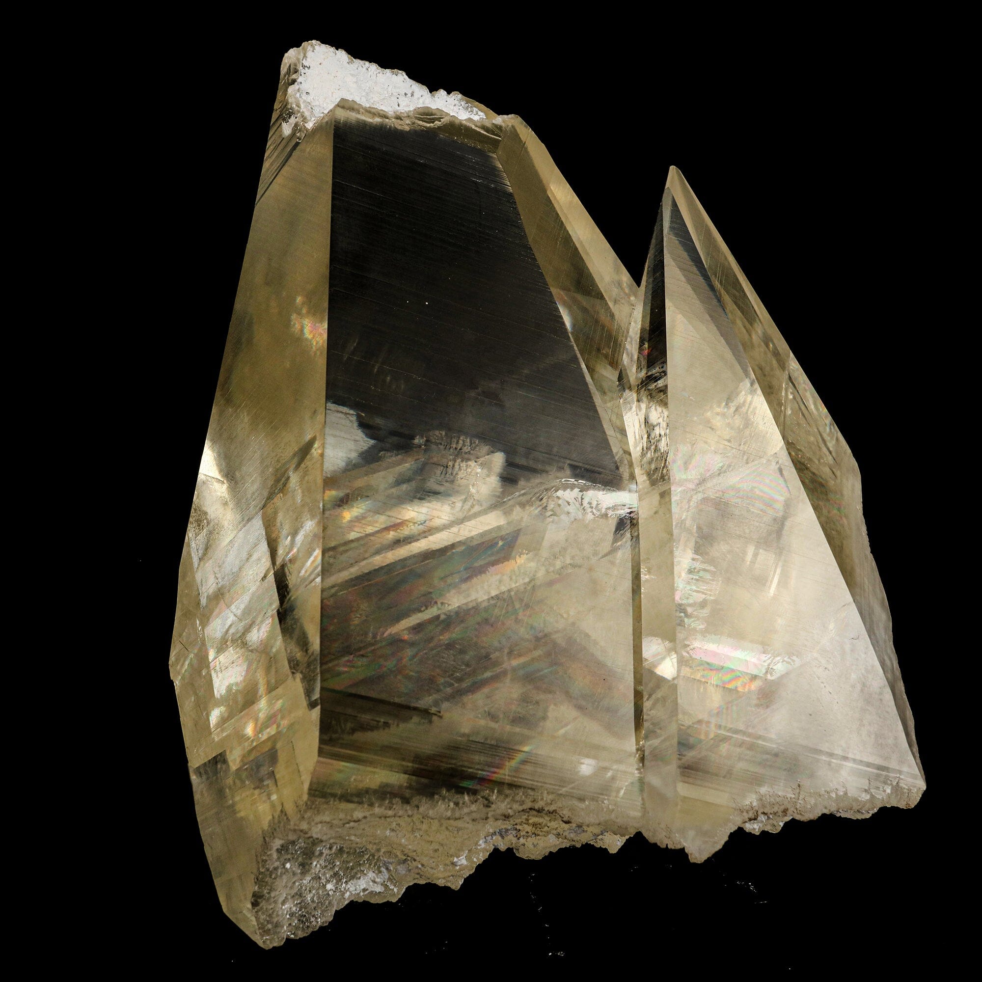 Calcite: Gemmy Huge Pyramid, Natural Mineral Specimen # B-TUC 6666