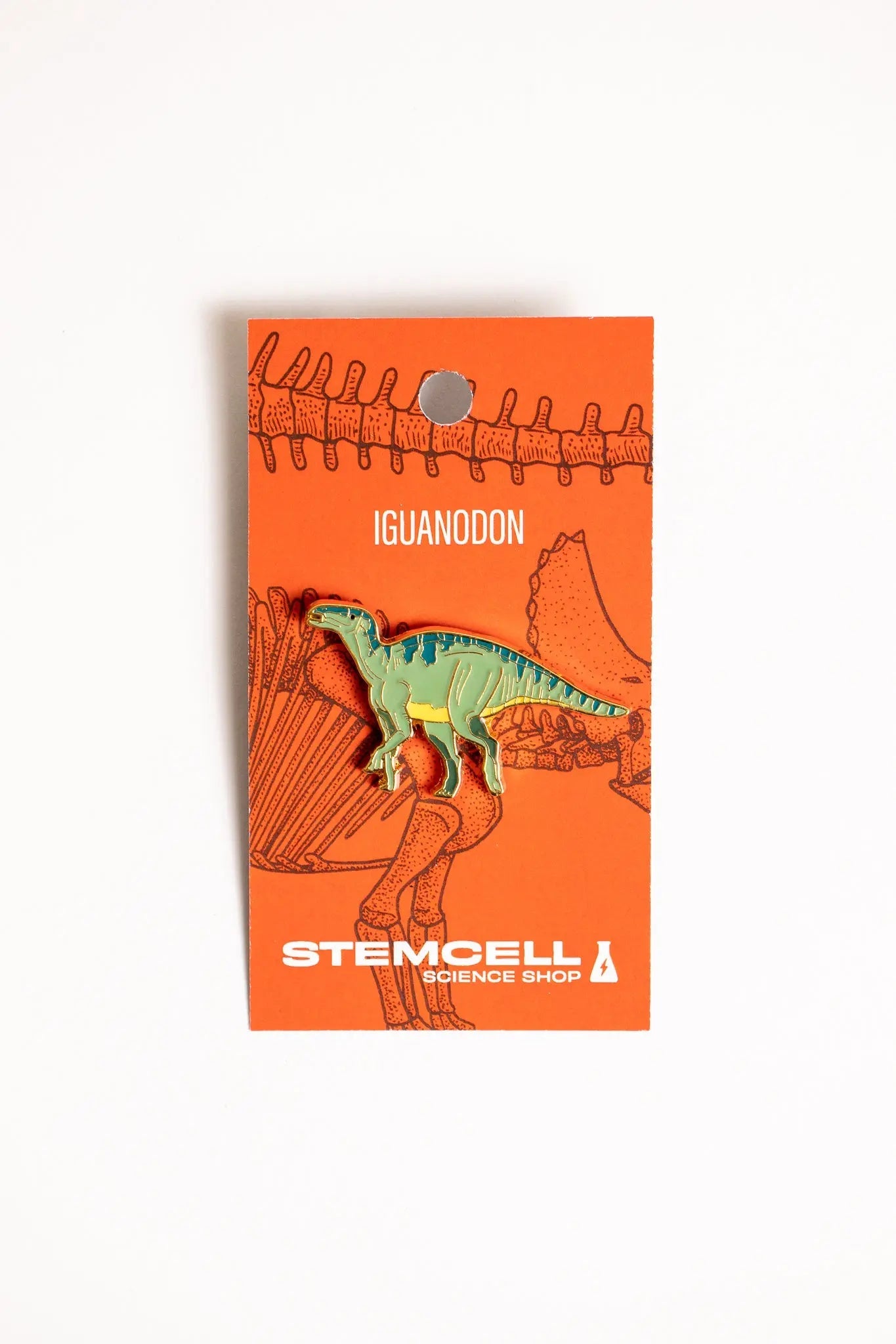 Iguanodon Enamel Pin (Iguanodon bernissartensis), Default Title at Stemcell Science Shop