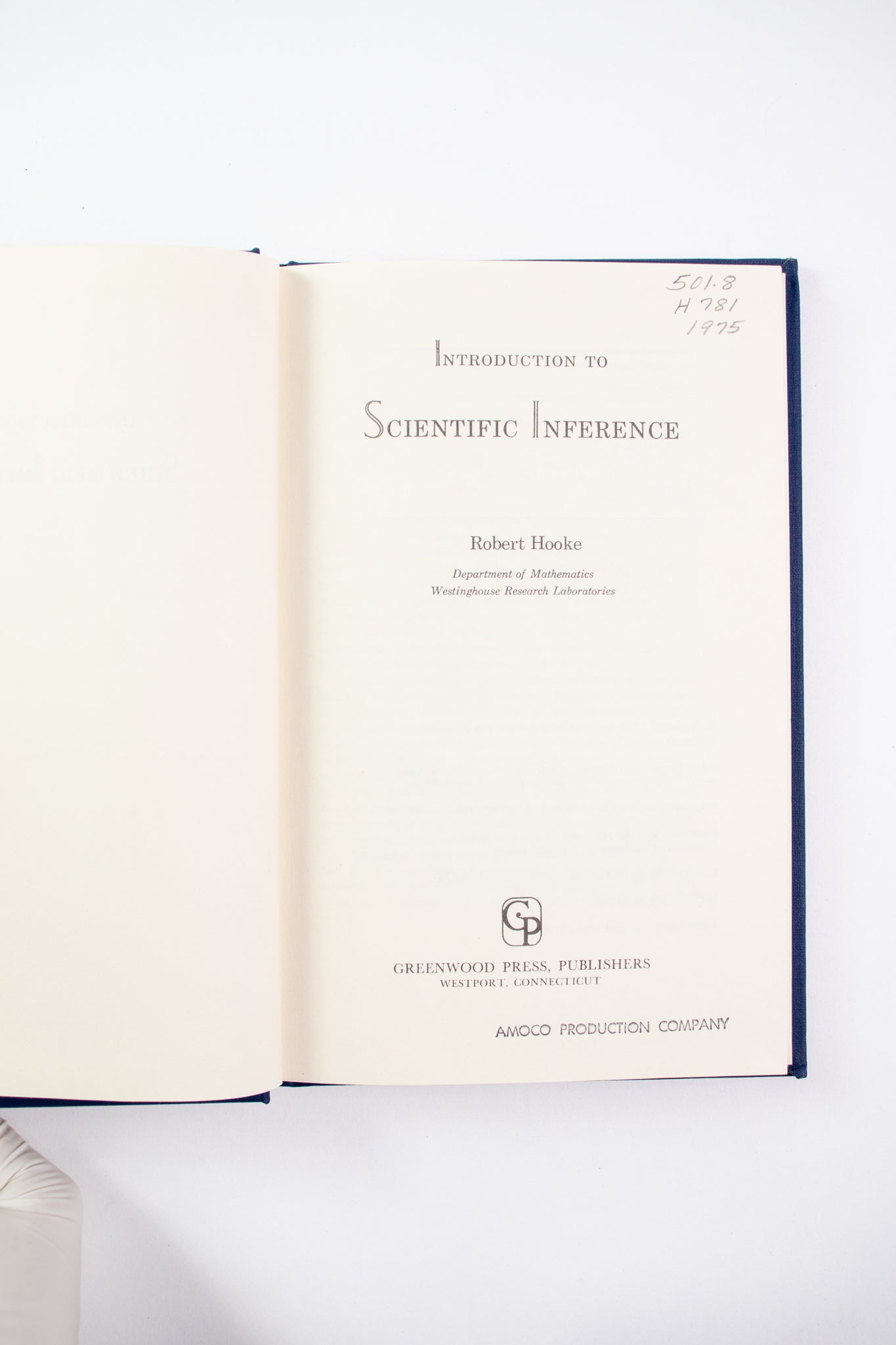 Introduction to Scientific Inference - Books from Stemcell Science Shop