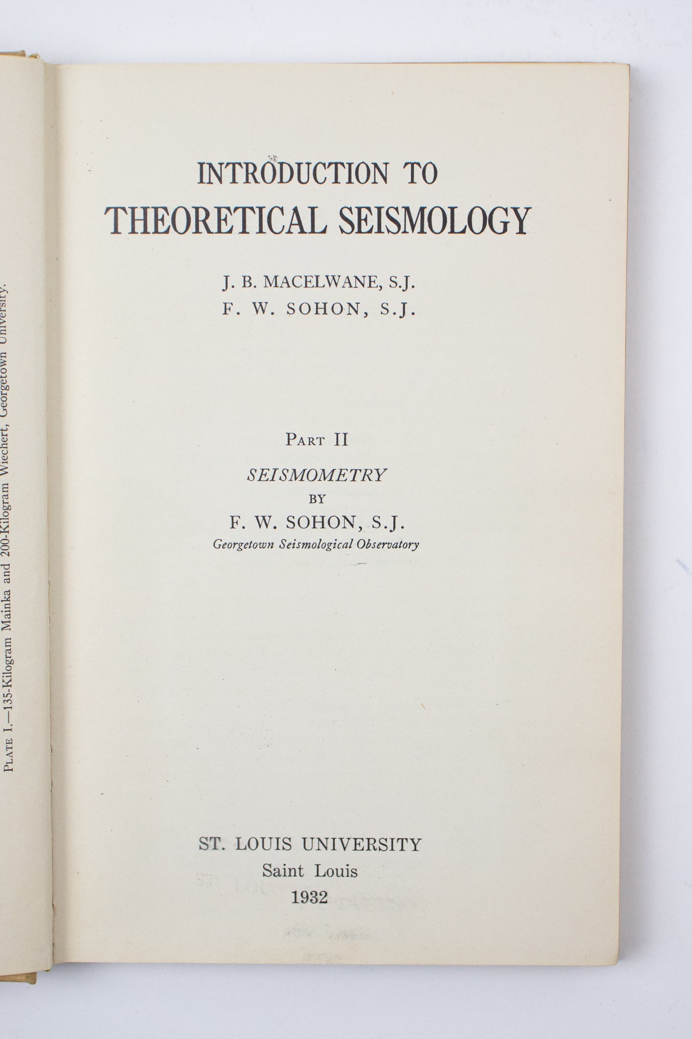 Introduction to Theoretical Seismology: Part ll Books Stemcell Science Shop