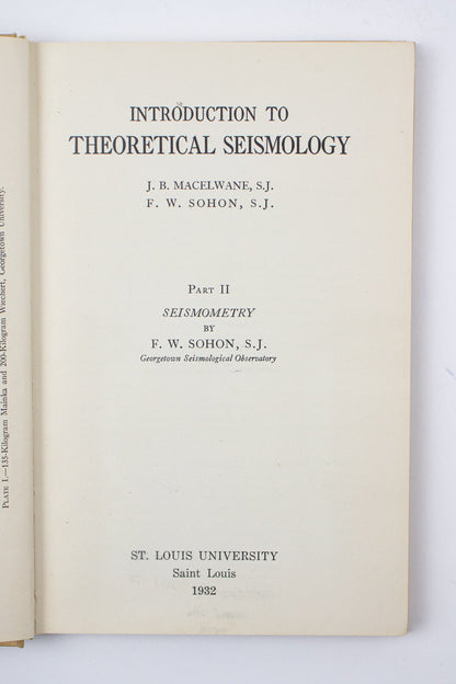 Introduction to Theoretical Seismology: Part ll Books Stemcell Science Shop