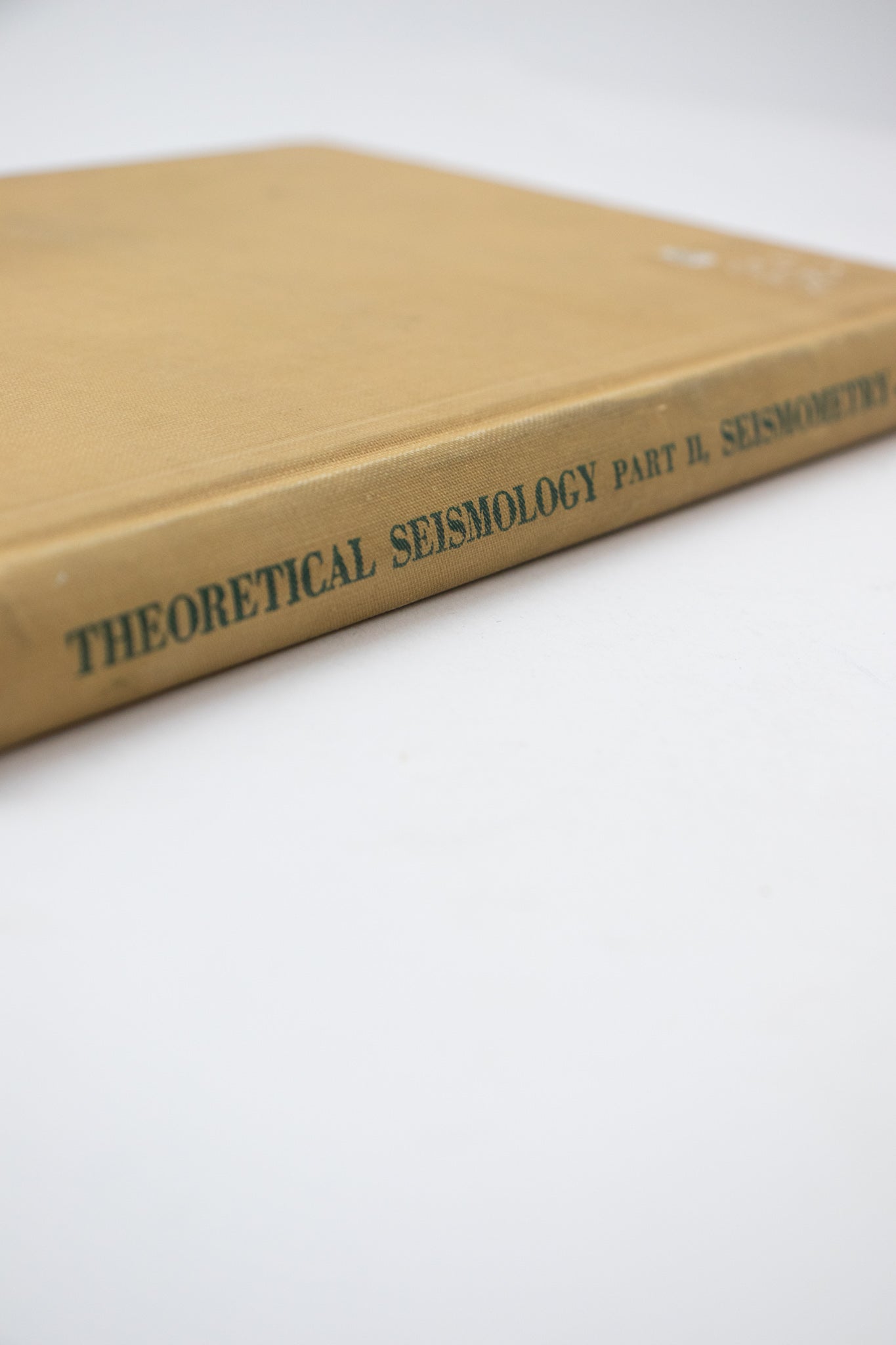 Introduction to Theoretical Seismology: Part ll Books Stemcell Science Shop