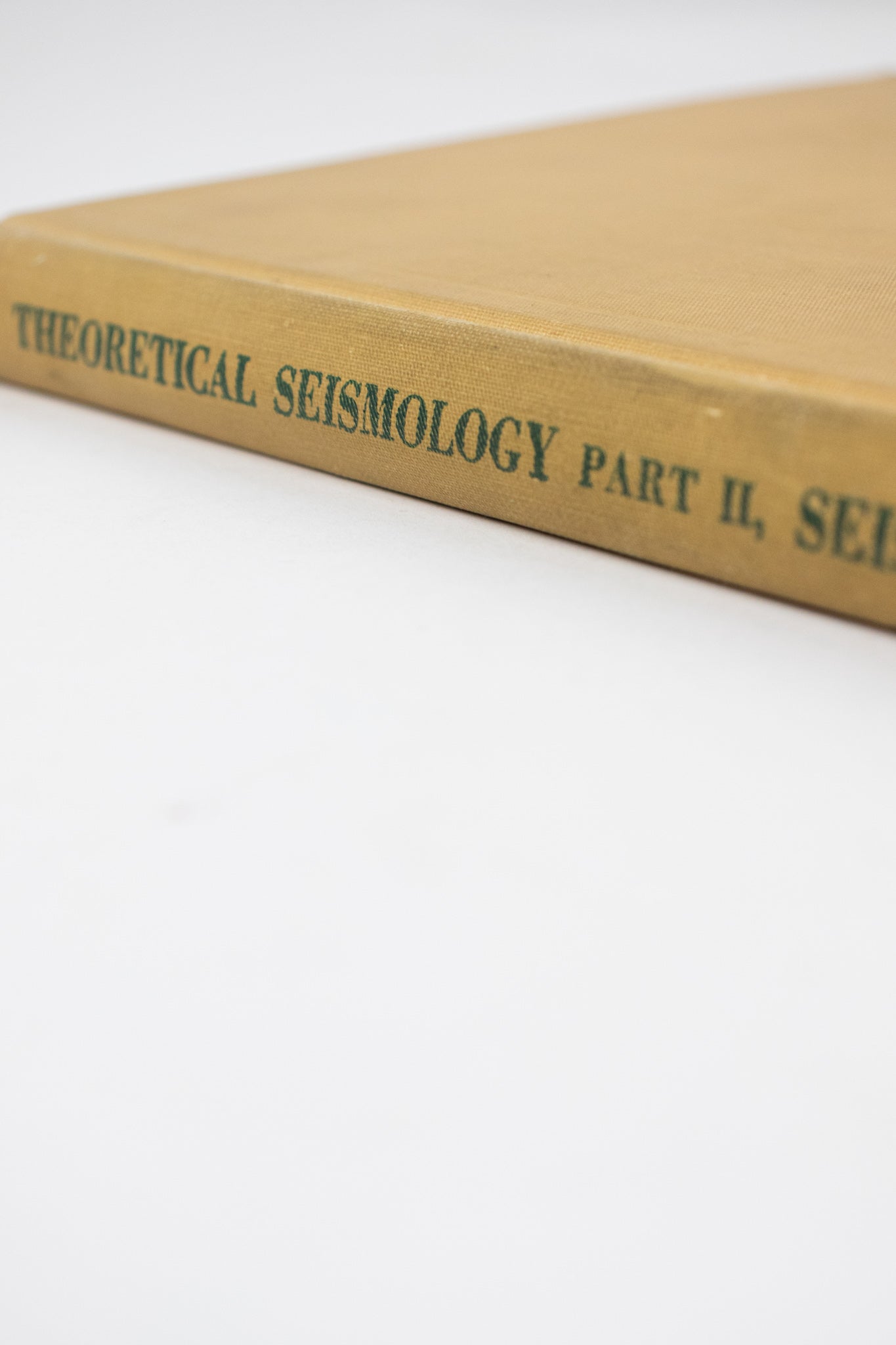 Introduction to Theoretical Seismology: Part ll Books Stemcell Science Shop