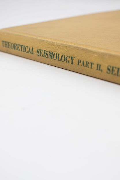 Introduction to Theoretical Seismology: Part ll Books Stemcell Science Shop