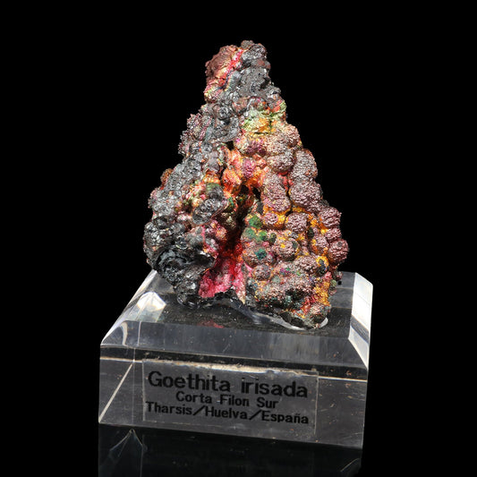 Iridescent Goethite Natural mineral Specimen # B 6803