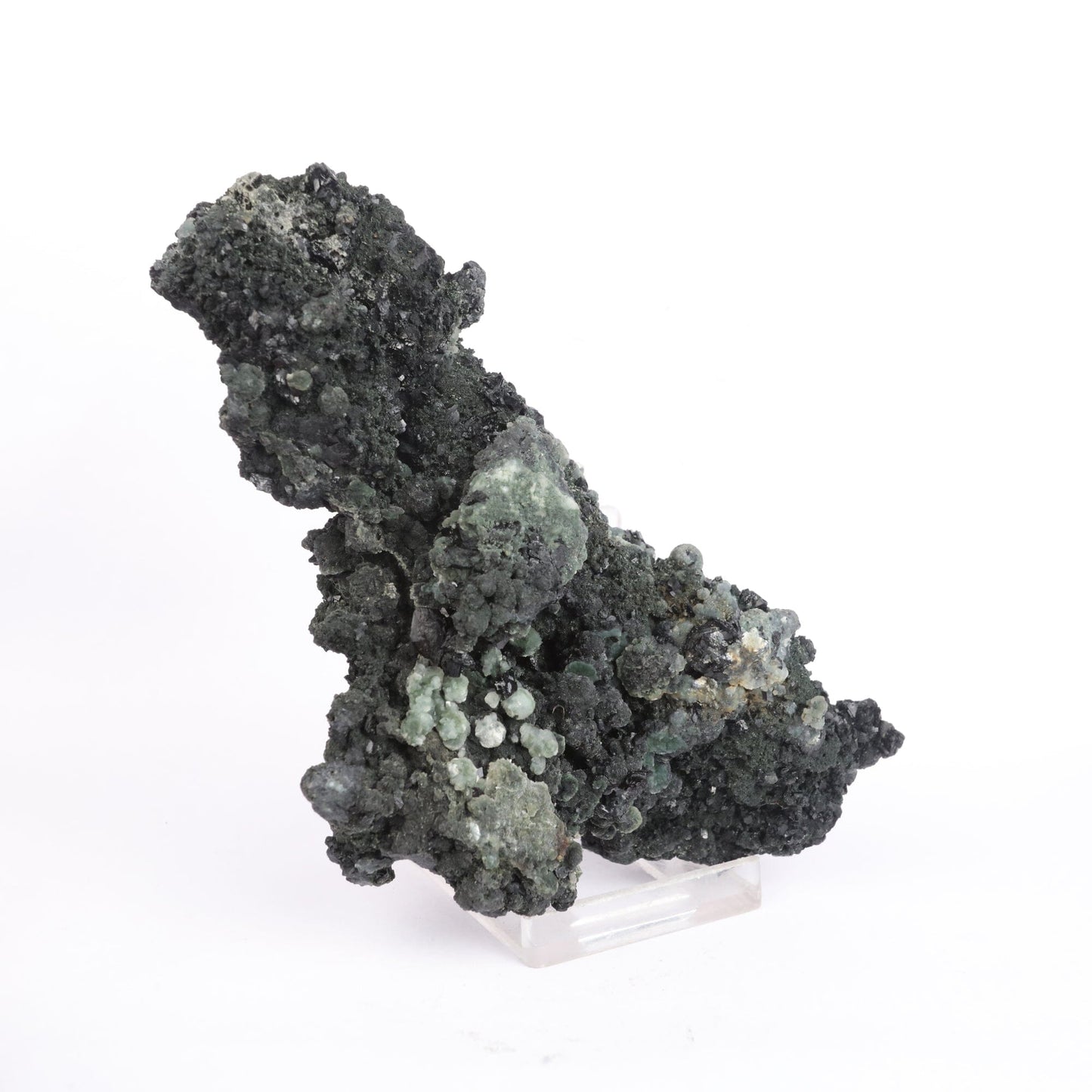 Julgoldite with Babingtonite Rare Found  Natural Mineral Specimen # B 6623