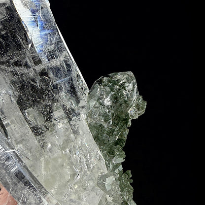 Lemurian Quartz on Chlorite Matrix | SELF STANDING | High Quality Mineral | Indian Mineral | Superb Minerals