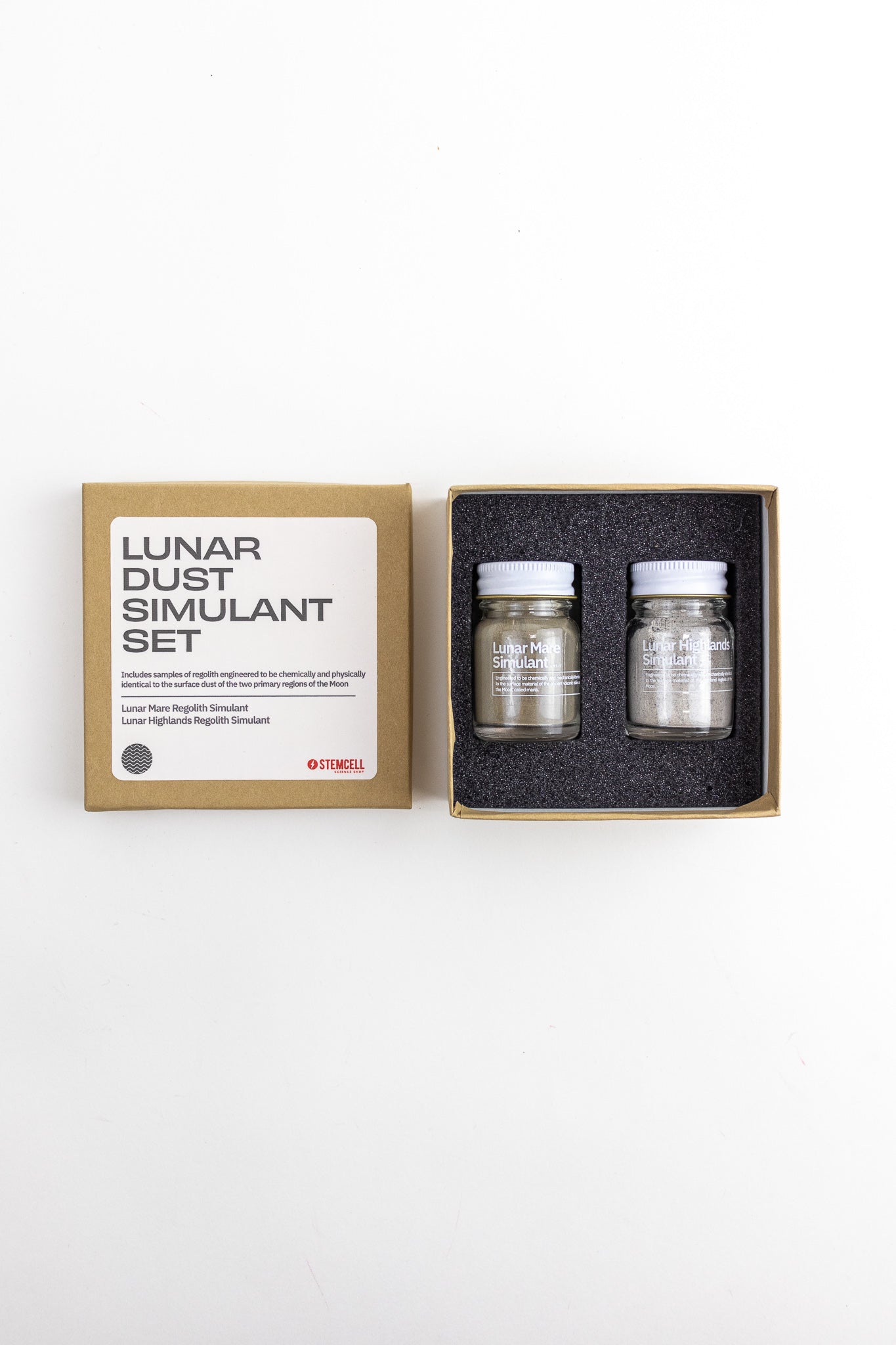 Lunar Dust Simulant Set Earth & Space Stemcell Science Shop