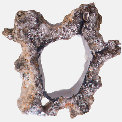 Petrified Lightning - Saharan Fulgurite Riker Box Specimen