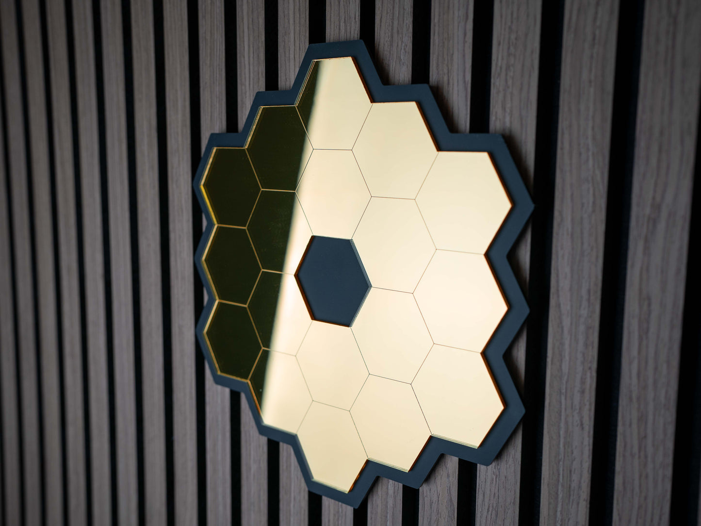 James Webb Space Telescope Mirror Replica Wall Art