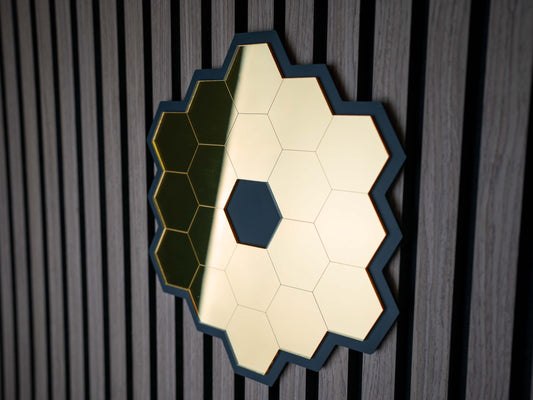 James Webb Space Telescope Mirror Replica Wall Art