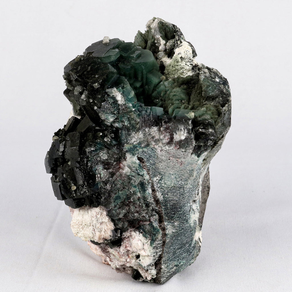 Marshy Apophyllite with Heulandite Natural Mineral Specimen # B 5358