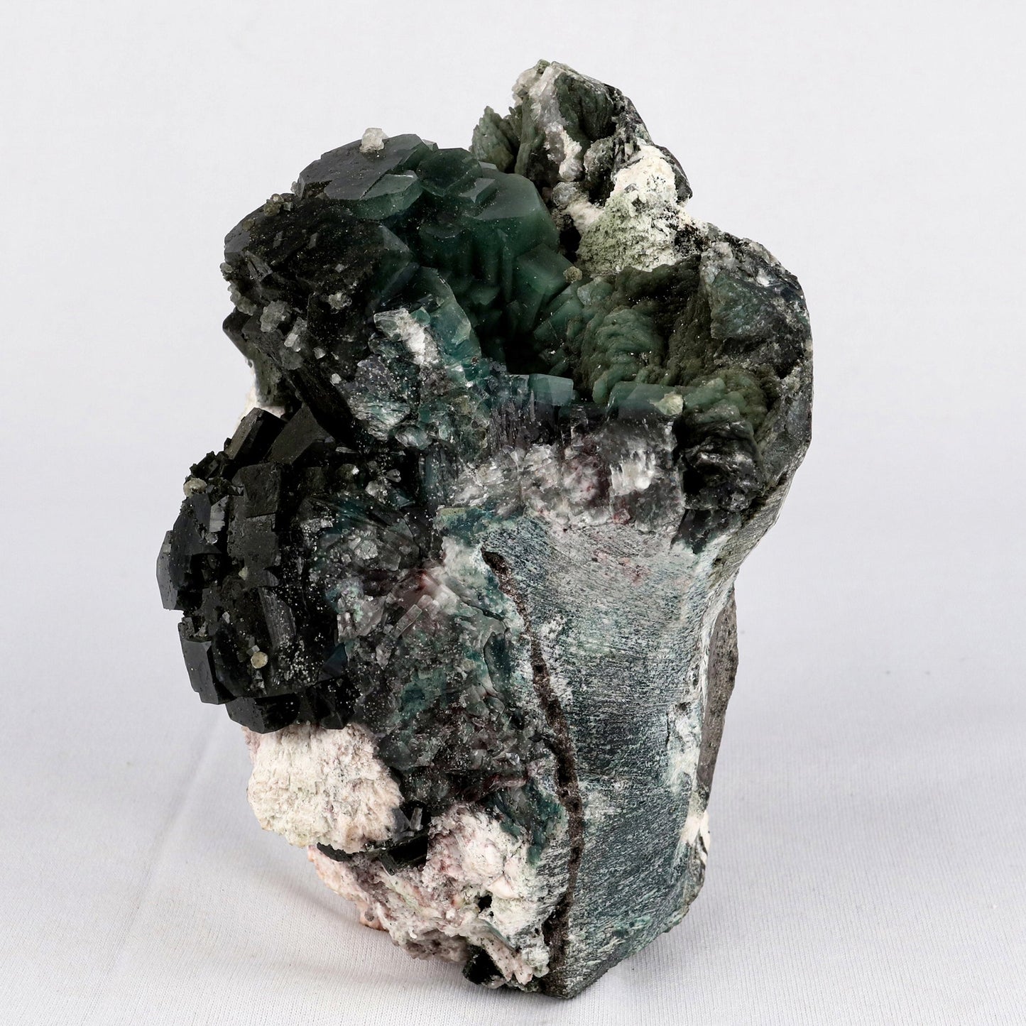Marshy Apophyllite with Heulandite Natural Mineral Specimen # B 5358