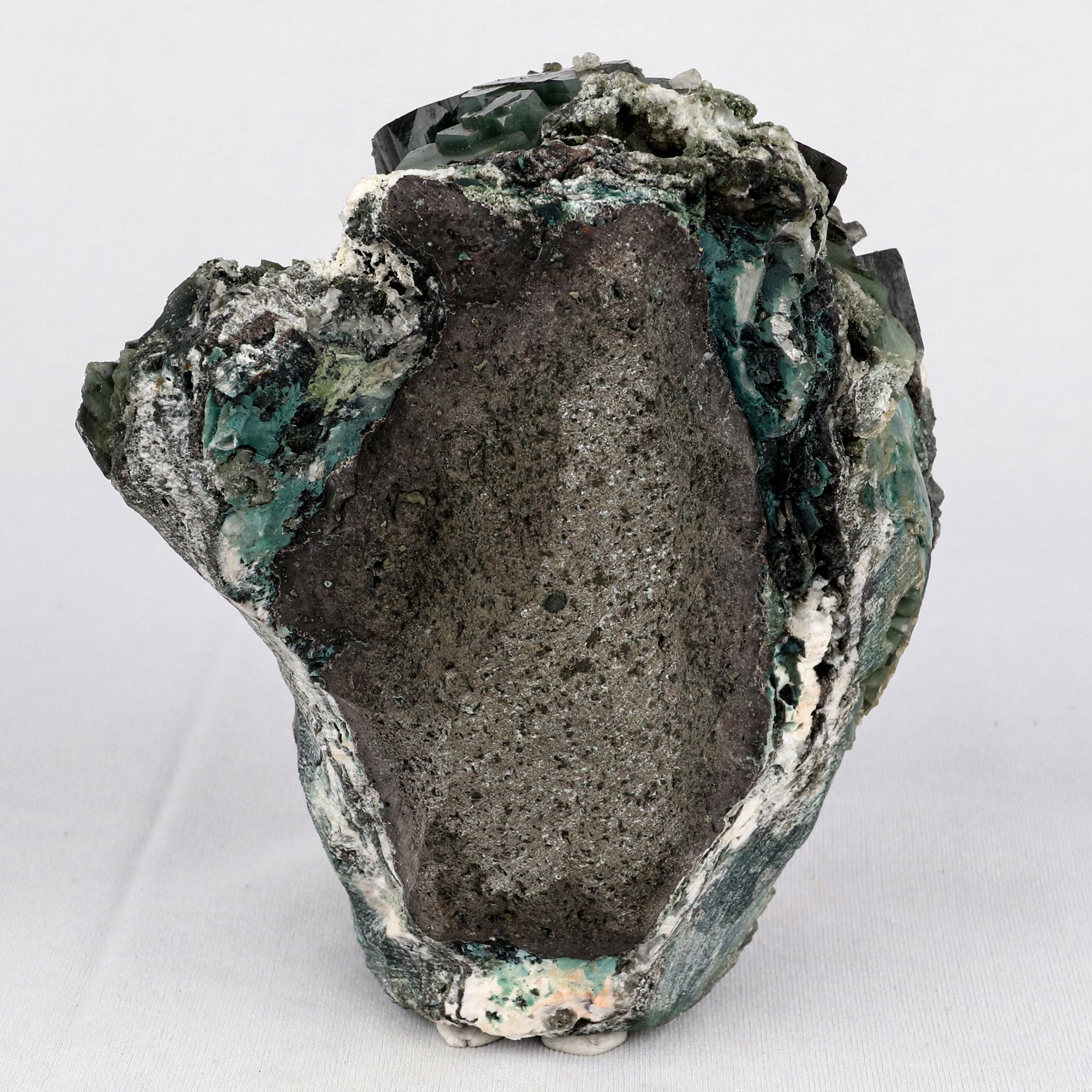 Marshy Apophyllite with Heulandite Natural Mineral Specimen # B 5358
