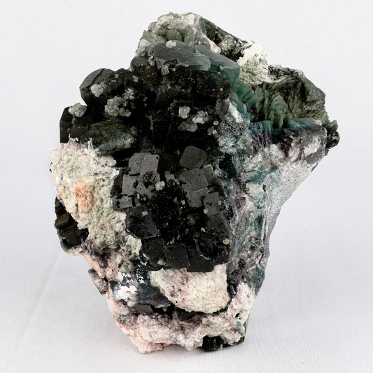 Marshy Apophyllite with Heulandite Natural Mineral Specimen # B 5358