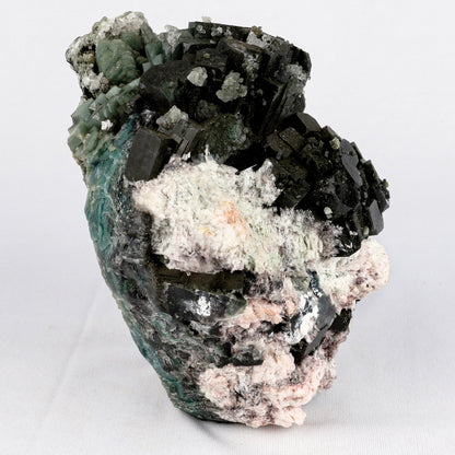 Marshy Apophyllite with Heulandite Natural Mineral Specimen # B 5358