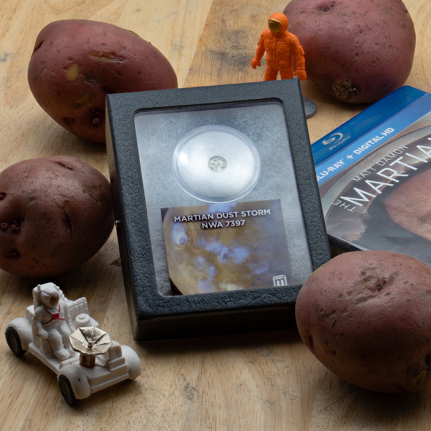 Martian Dust Storm NWA 7397 - Martian Meteorite