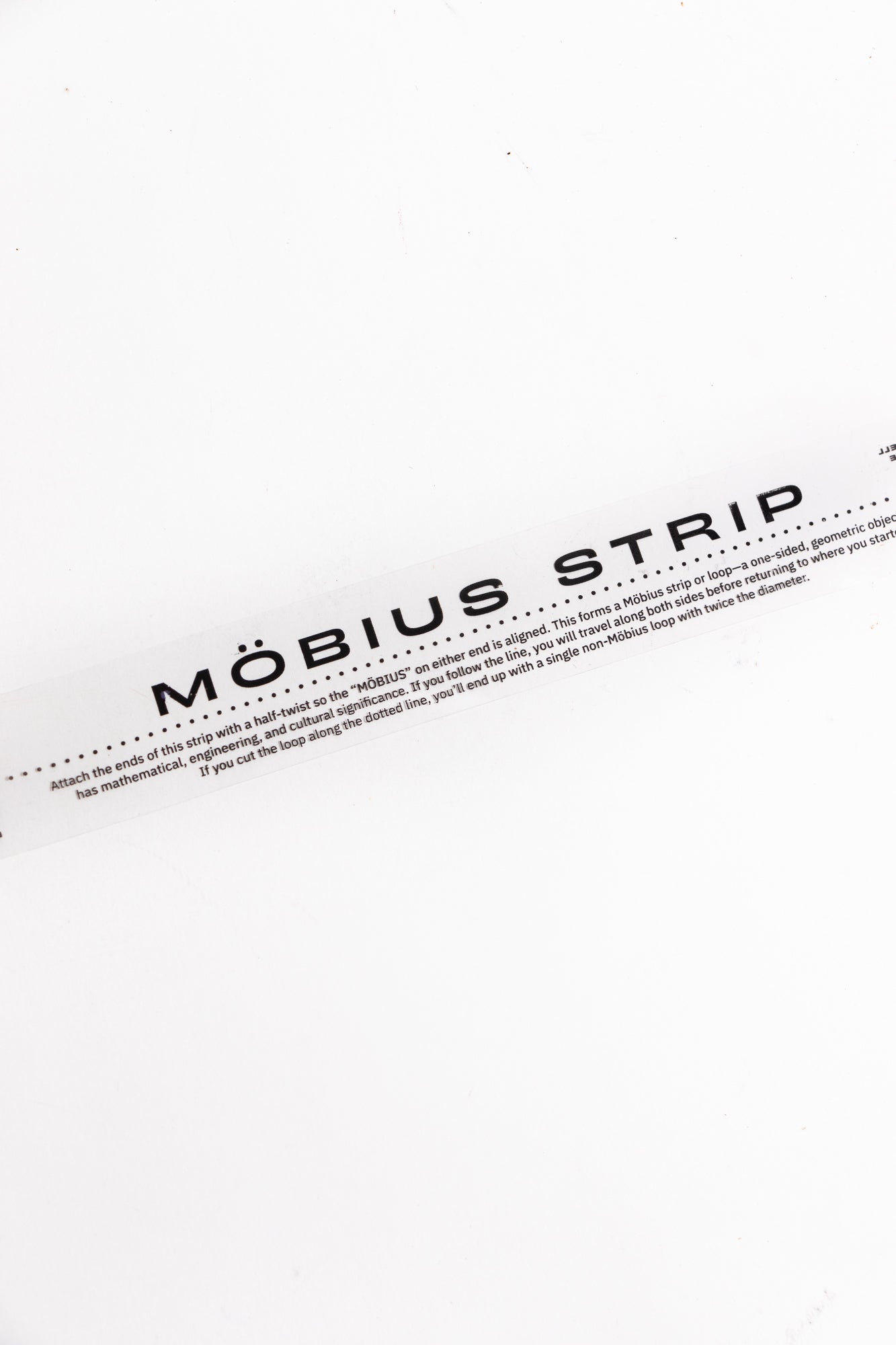 Möbius Strip, Single at Stemcell Science Shop