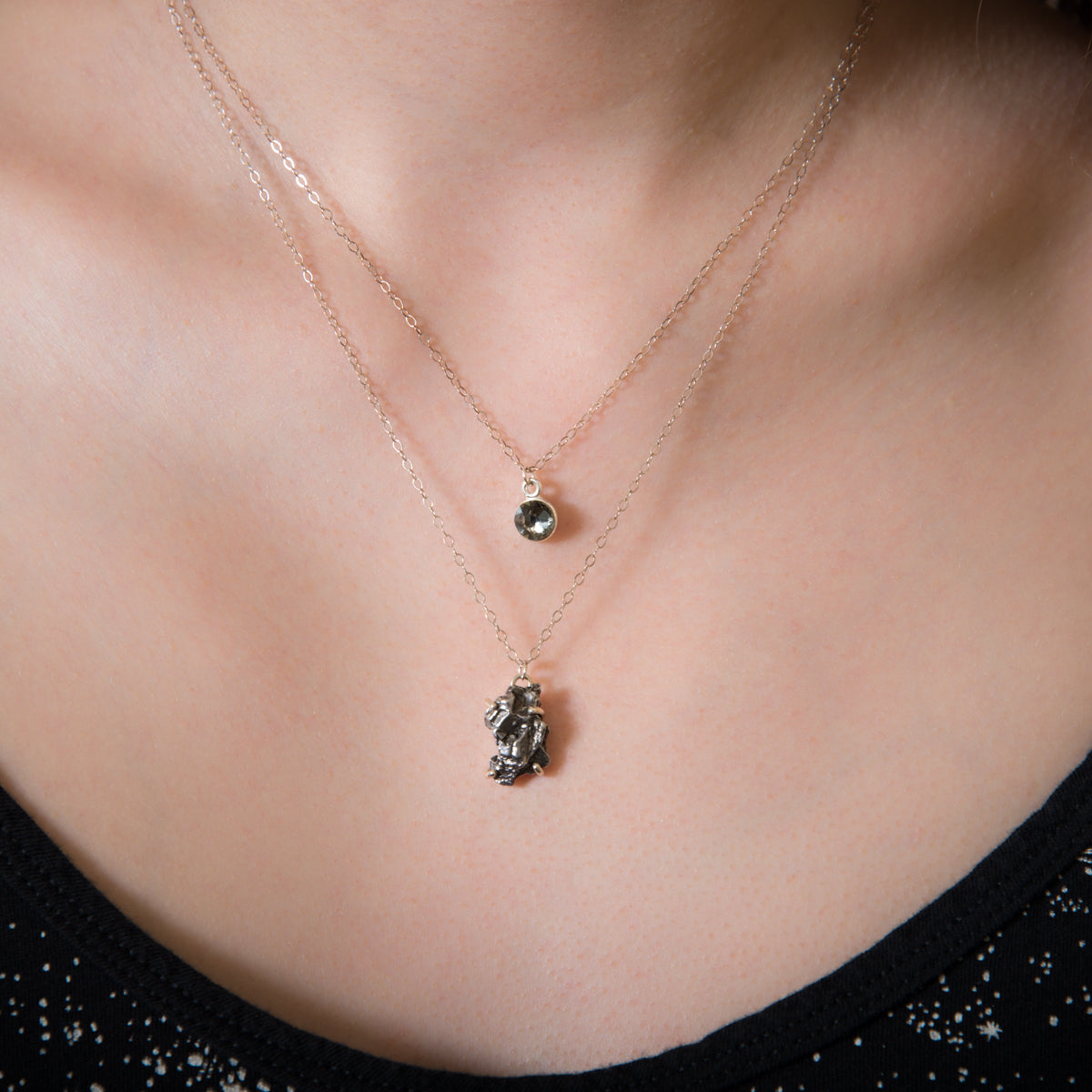 Moon & Stars Necklace