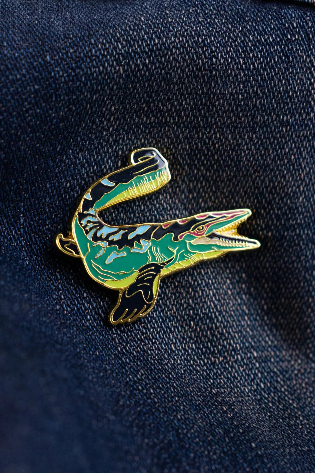 Mosasaurus Enamel Pin (Mosasaurus hoffmanni), Default Title at Stemcell Science Shop
