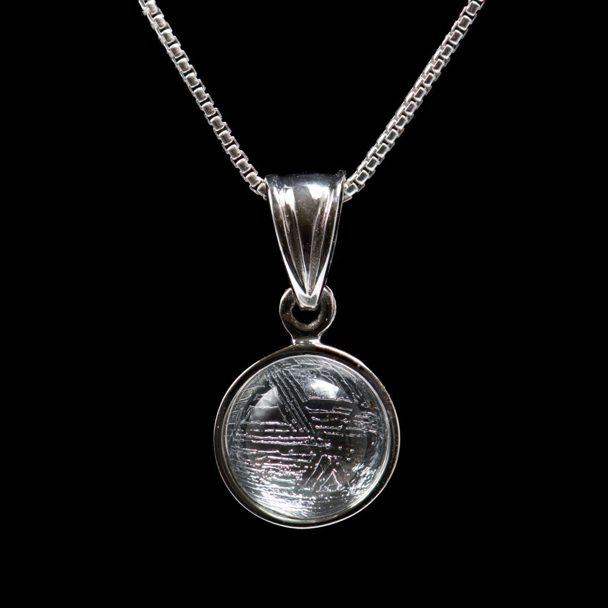 Muonionalusta Meteorite Pendant Necklace