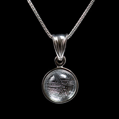 Muonionalusta Meteorite Pendant Necklace
