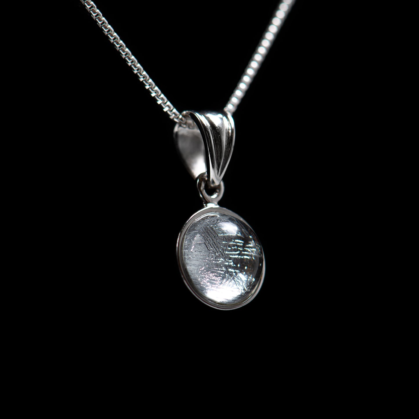 Muonionalusta Meteorite Pendant Necklace