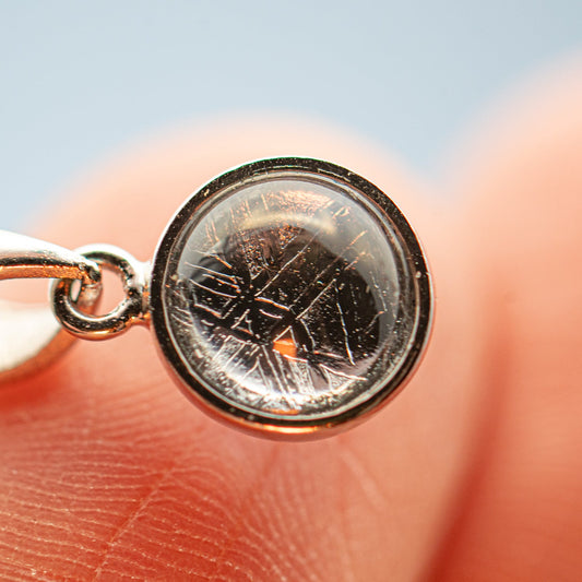 Muonionalusta Meteorite Pendant Necklace