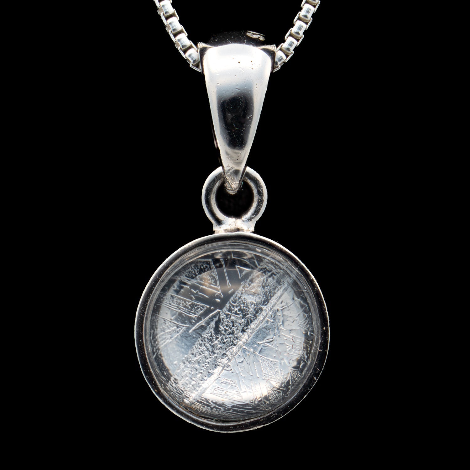 Muonionalusta Meteorite Pendant Necklace