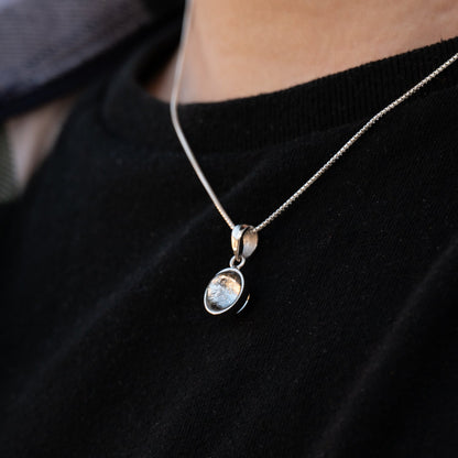 Muonionalusta Meteorite Pendant Necklace