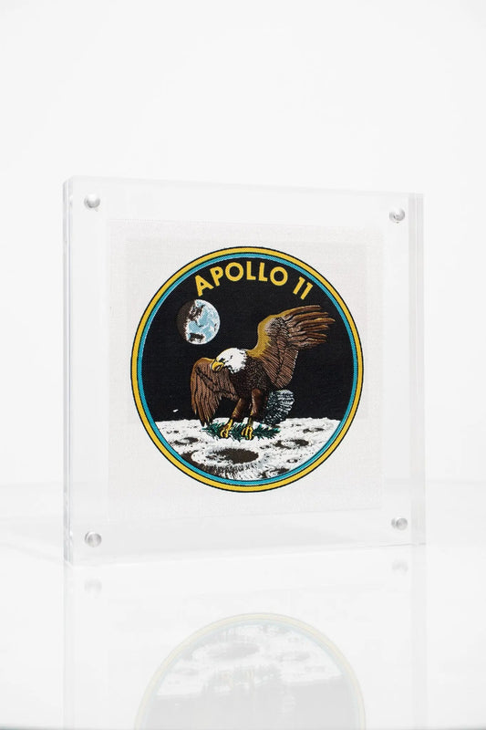 NASA Apollo 11 Beta Cloth Insignia Production Print Historic Artifacts Stemcell Science Shop