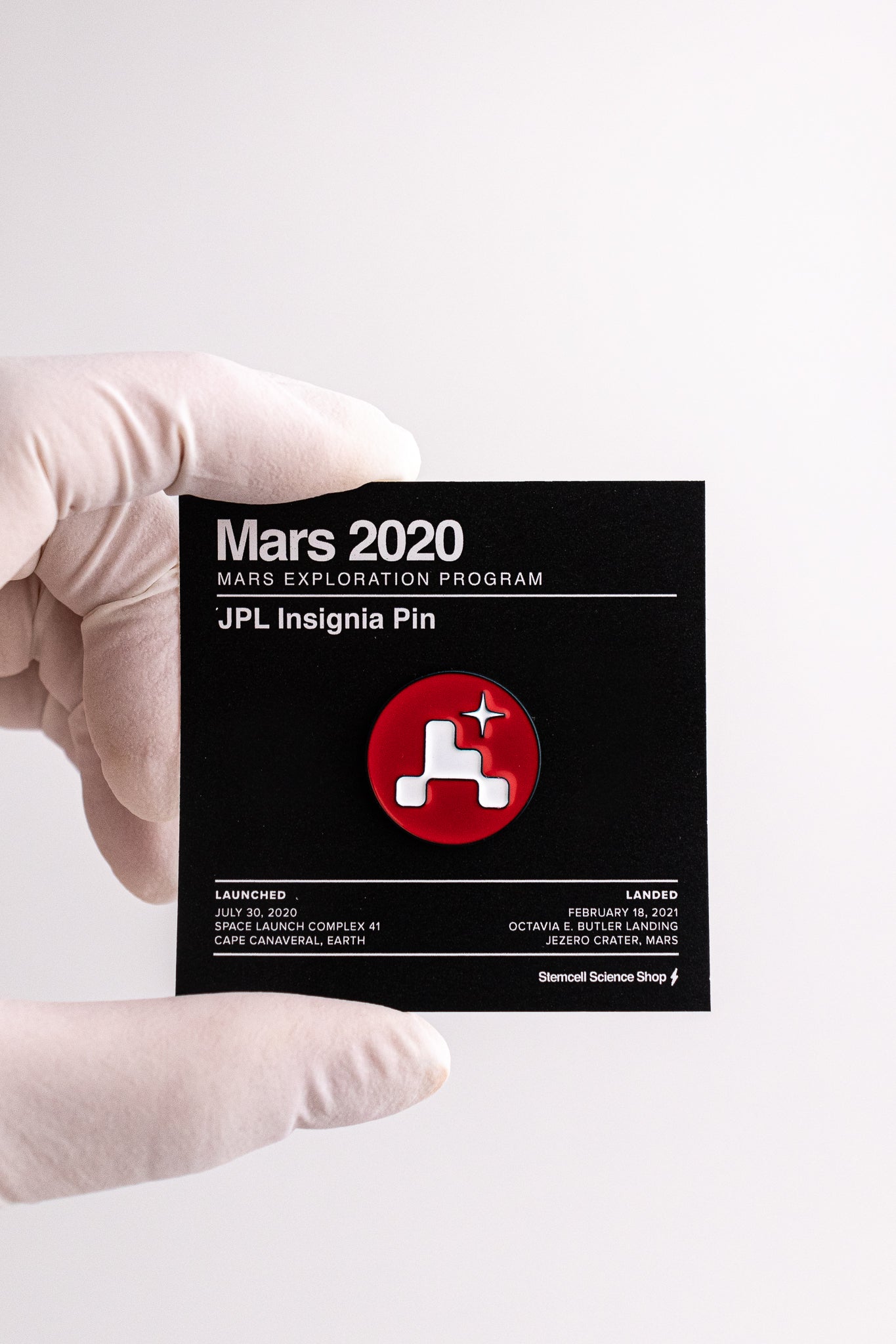 NASA Mars 2020 Insignia Pin Pin Stemcell Science Shop