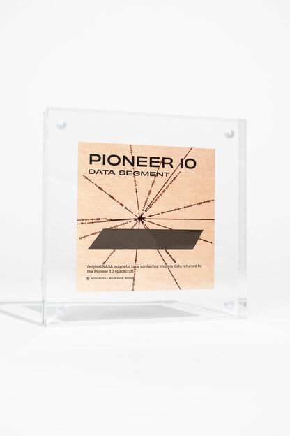 NASA Pioneer 10 Mission Data Section Historic Artifacts Stemcell Science Shop